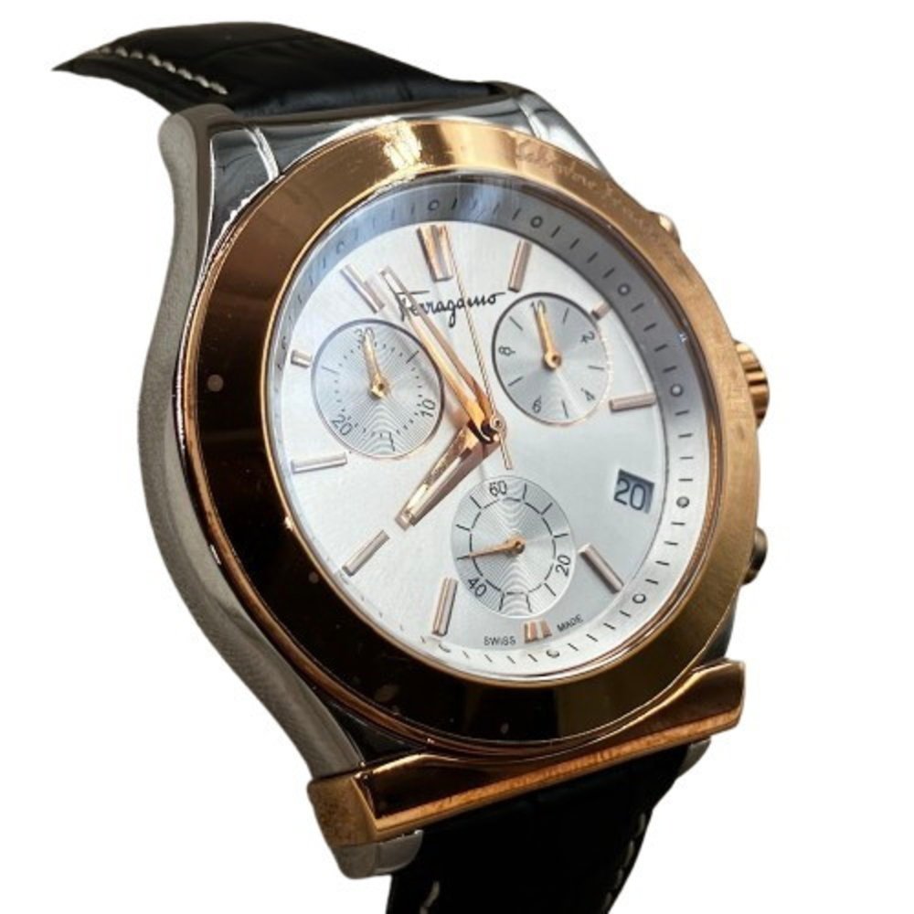 FERRAGAMO Men's Watch FH6040016 Chrono Quartz - Picture 2 of 9